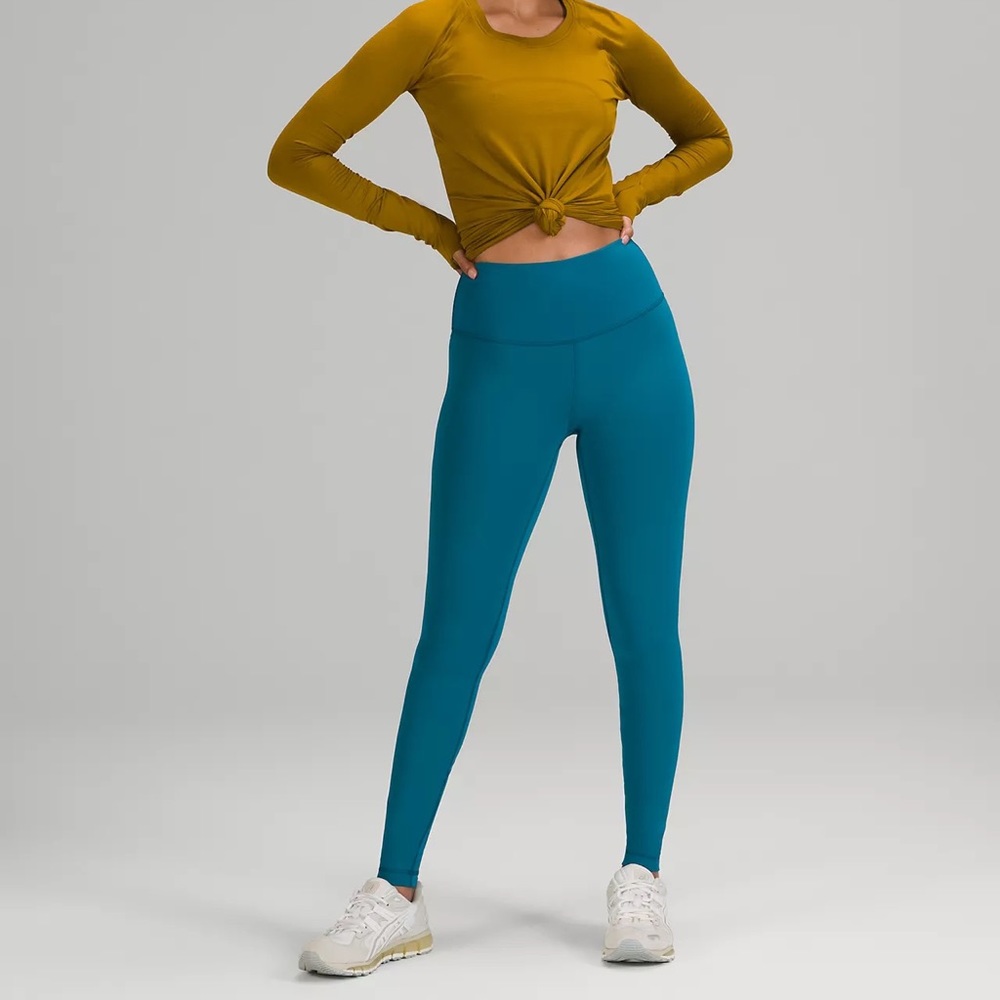 lululemon athletica Teal High-Rise Leggings